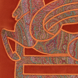 New Somerset Embroidered Cushion with Cord 45 x 45 CM