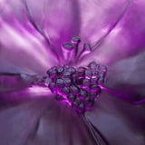 Violet Camellia Decorative Flower