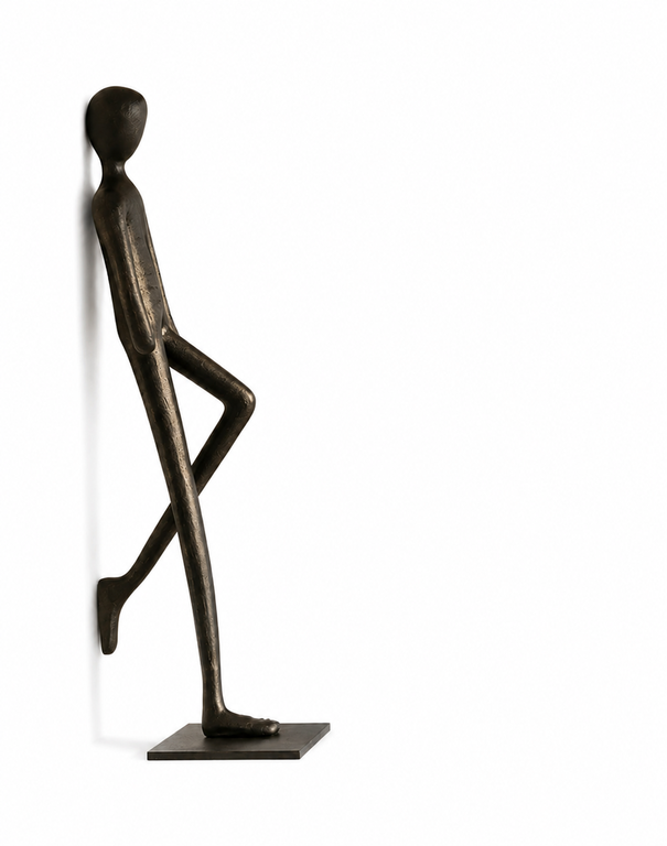 Wanderer Man Metal Sculpture