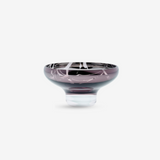 DECO mini splashed purple bowl