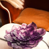 Small Violet Camellia Bowl