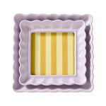 Philippa Scalloped Picture Frame-Purple