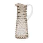 EIFFEL HOBNAIL JUG 1L CASMERE