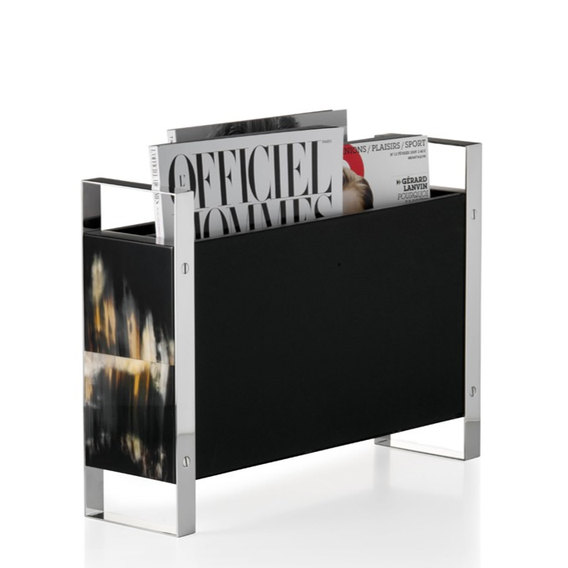 DANTE BLACK MAGAZINE RACK