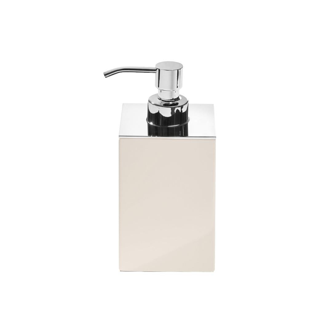 ARGENTELLA SOFT WHITE BATH SET - SOAP DISPENSER