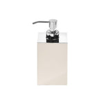 ARGENTELLA SOFT WHITE BATH SET - SOAP DISPENSER
