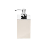 ARGENTELLA SOFT WHITE BATH SET - SOAP DISPENSER