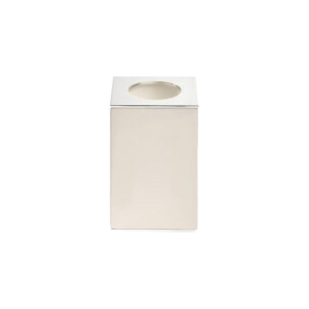ARGENTELLA SOFT WHITE BATH SET - TOOTHBRUSH HOLDER