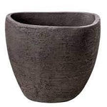 Vase In Organic Form Black