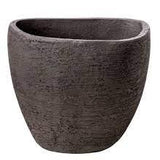 Vase In Organic Form Black