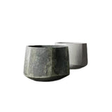 Vase In Organic Form Black & Cork Finish