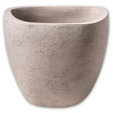 Vase In Organic Shape White