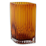 Folium Vase Amber - Medium