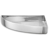Unity Quarter Circle Tray Silver