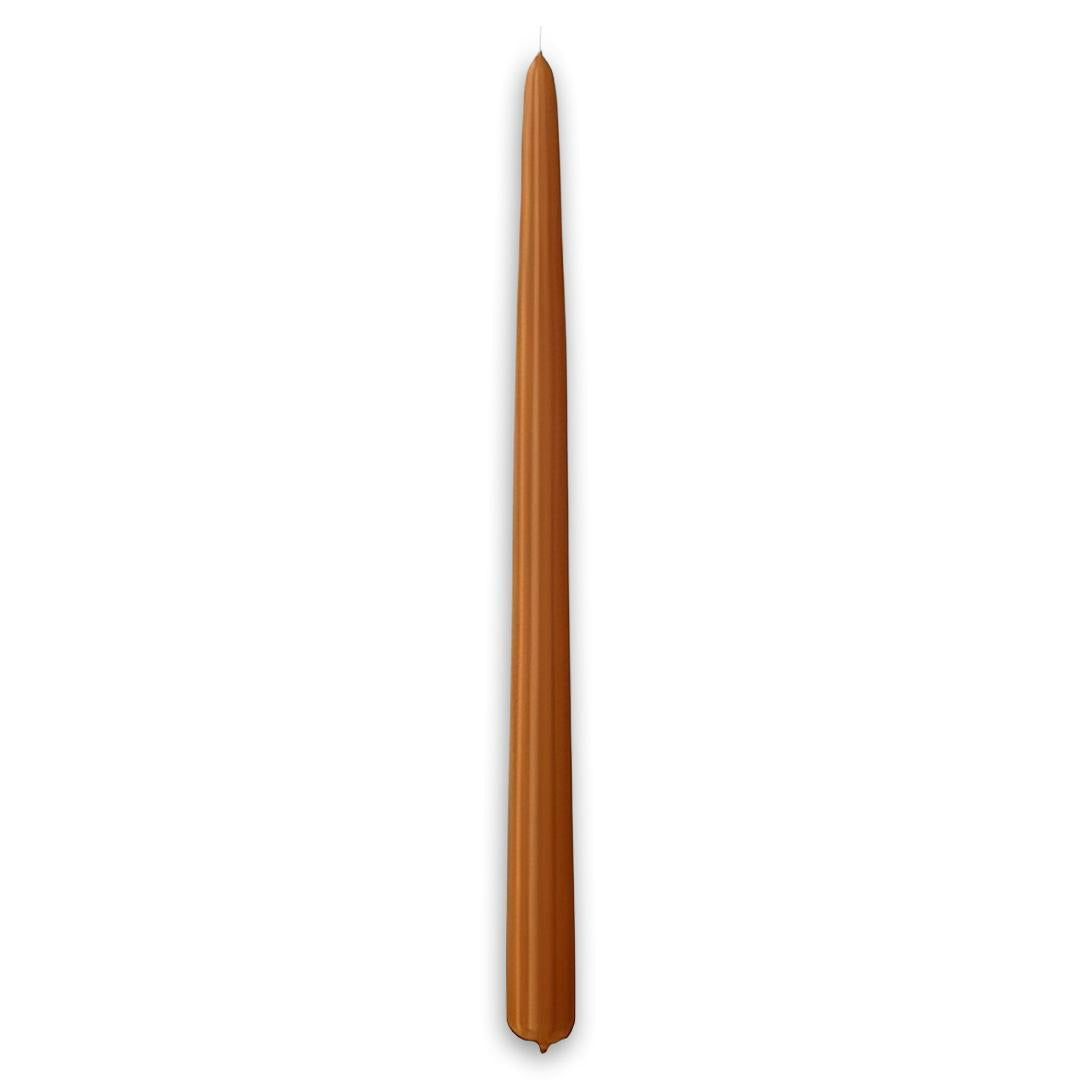 Lux Taper Candles - Set Of 4-Amber