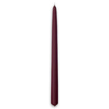 Lux Taper Candles - Set Of 4-Bordeaux