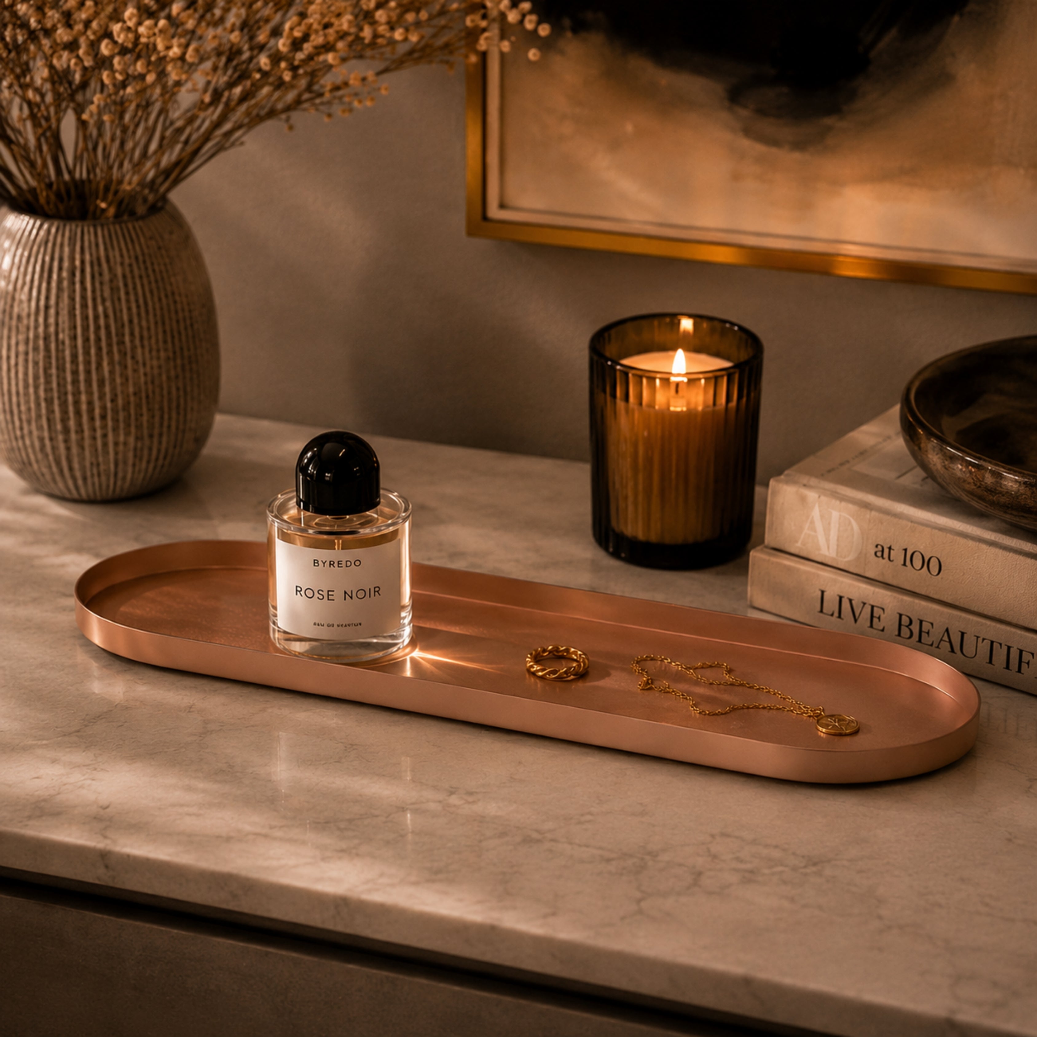 Margo Tray Rose-Large - AYTM (view 2)