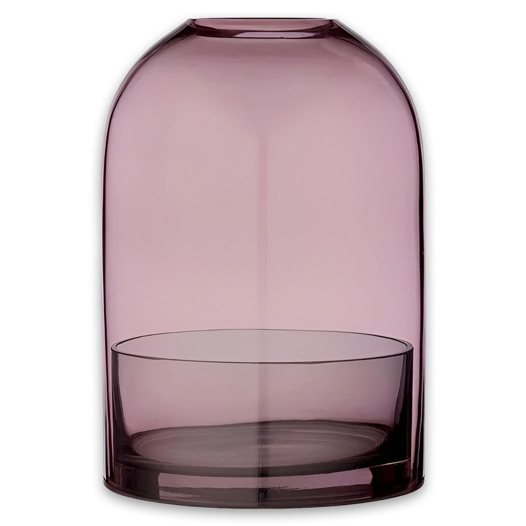 Tota Lantern For Tea Light-Rose/Black - AYTM
