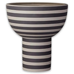 Varia Sculptural Vase Ash/Black - AYTM