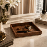 Unity Wooden Tray Walnut - AYTM (view 2)