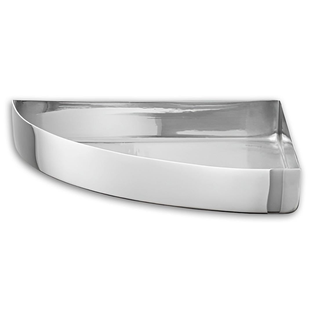Unity Quarter Circle Tray Silver - AYTM