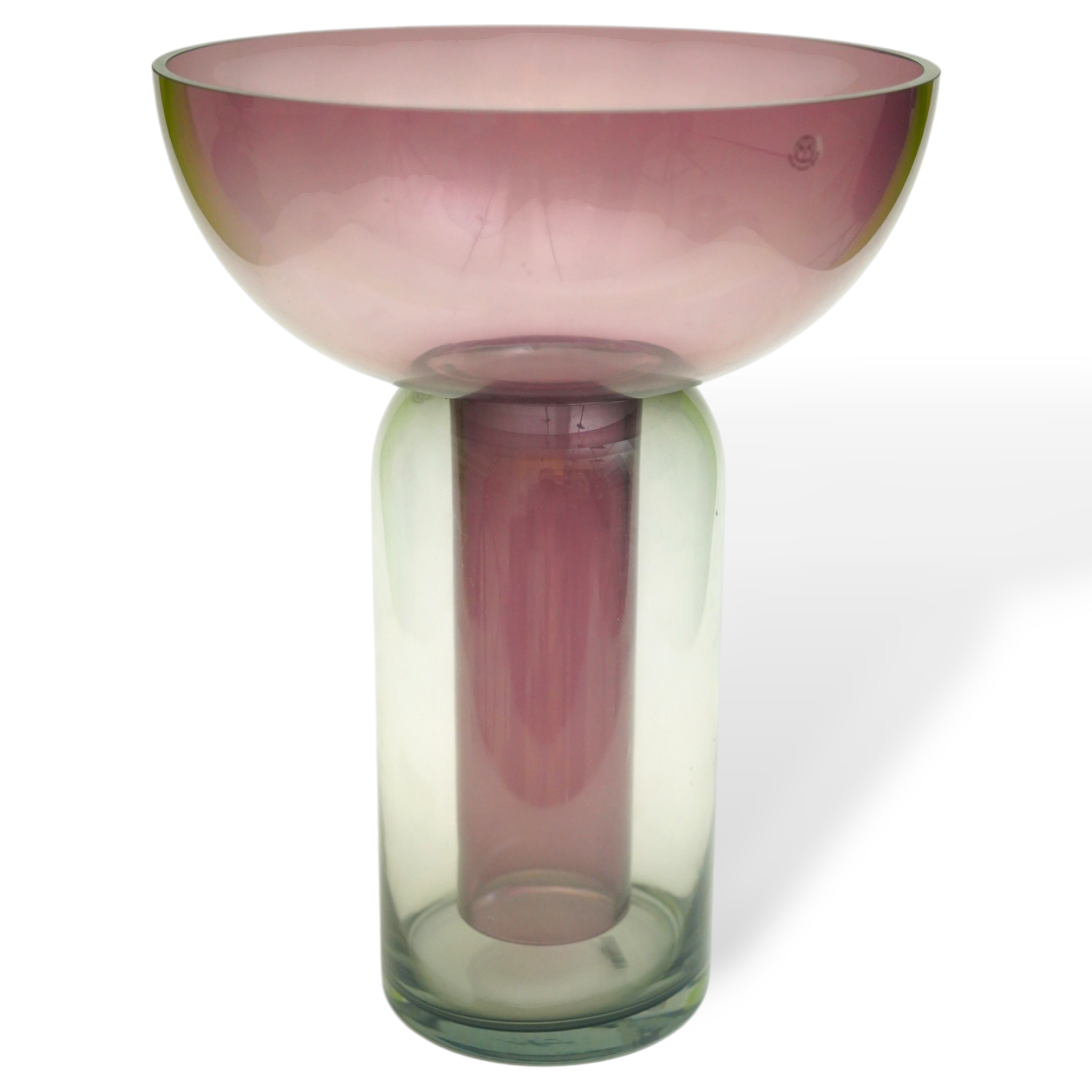 Torus Vase Black/Rose-Small - AYTM