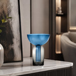 Torus Vase Black/Navy-Small (view 2)