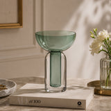 Torus Vase Black/Forest-Small - AYTM (view 2)