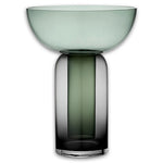 Torus Vase Black/Forest-Tall - AYTM