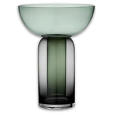 Torus Vase Black/Forest-Tall - AYTM