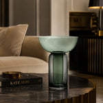 Torus Vase Black/Forest-Tall - AYTM (view 2)
