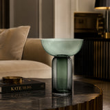Torus Vase Black/Forest-Tall - AYTM (view 2)