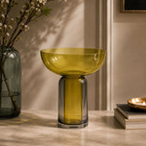 Torus Vase Black/Amber-Tall - AYTM (view 2)
