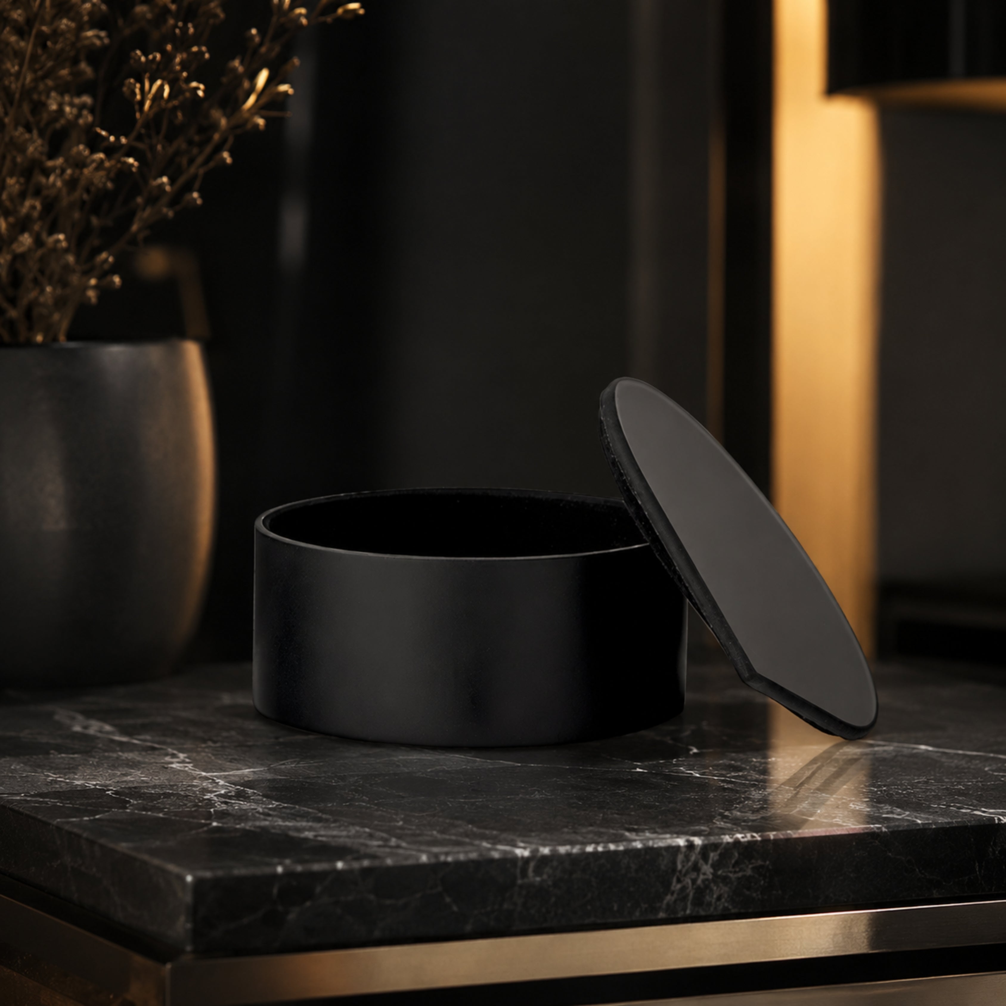 Gutta Jewellery Boxes Black-Small - AYTM (view 2)