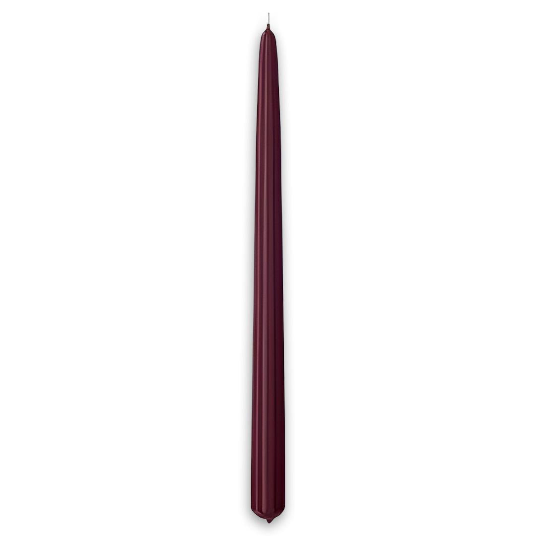 Lux Taper Candles - Set Of 4-Bordeaux - AYTM