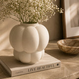 Uva Vase Cream - Small - AYTM (view 2)