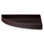 Unity Quarter Circle Tray Java Brown - AYTM
