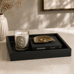 Unity Wooden Tray - Black Square - AYTM (view 2)