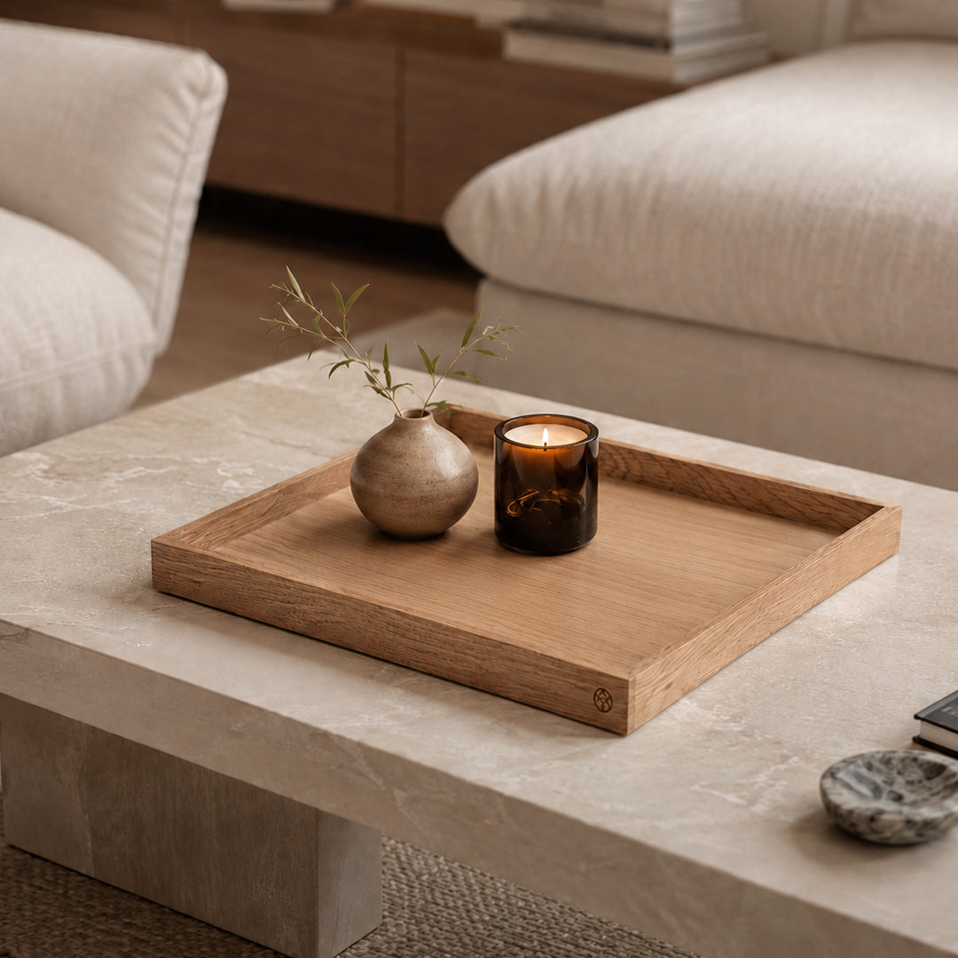 Unity Wooden Tray - Oak (view 2)