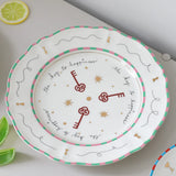 Dinner Plate Keys