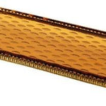 Rectangular Gold Crystal Tray