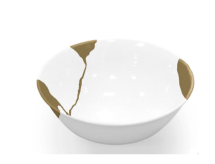 Kintsugi Katori Bowl