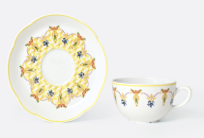 TRIANON TEA CUP AND SAUCER GIFT BOX 5 OZ