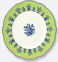 CHATEAUBRIAND VERT AMANDE SALAD PLATE