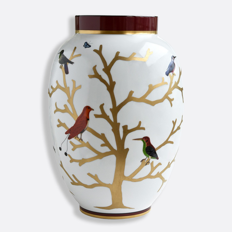 AUX OISEAUX LARGE VASE
