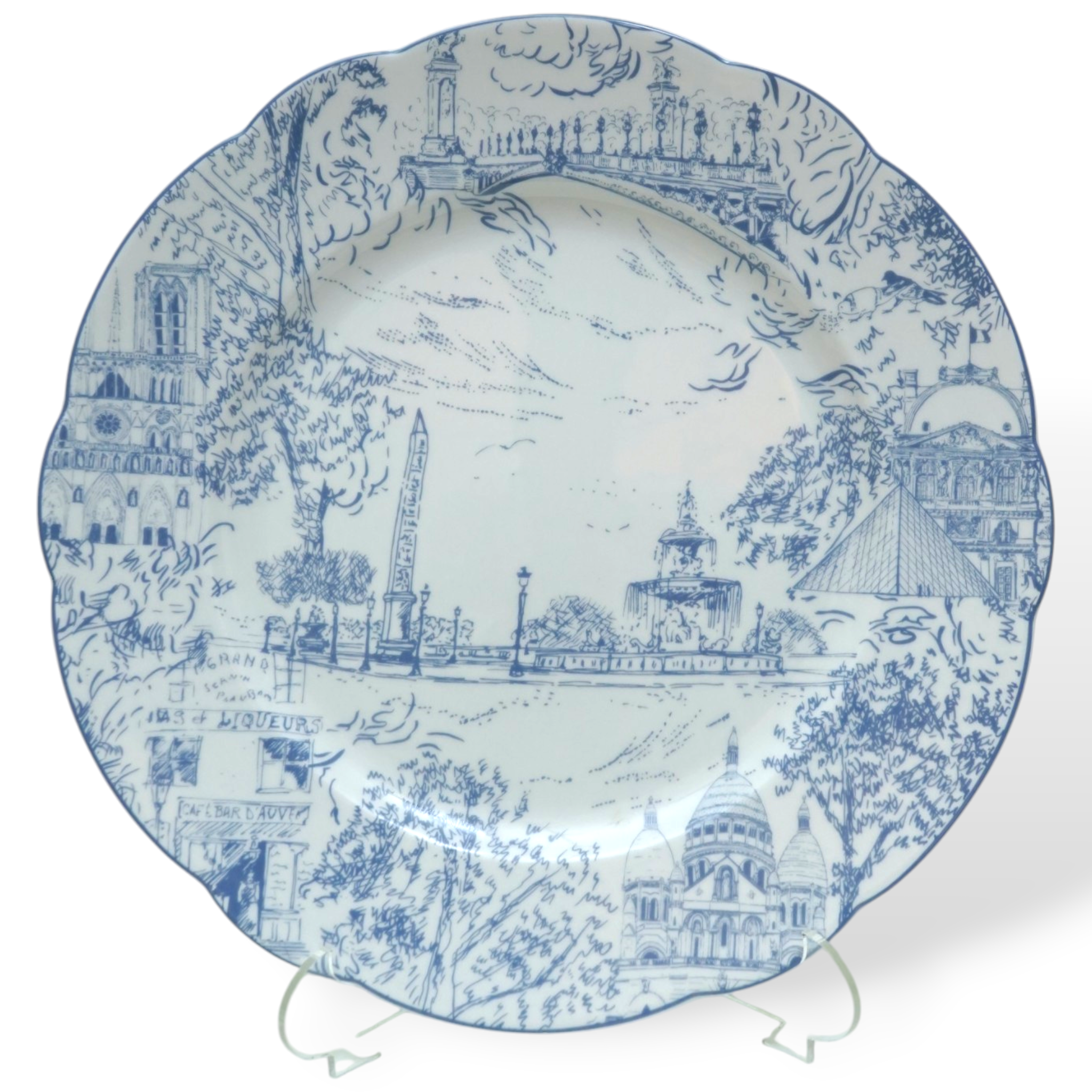 Tout Paris Dinner Plate