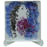 Marc Chagall'S Flower Bouquets Rectangular Tray