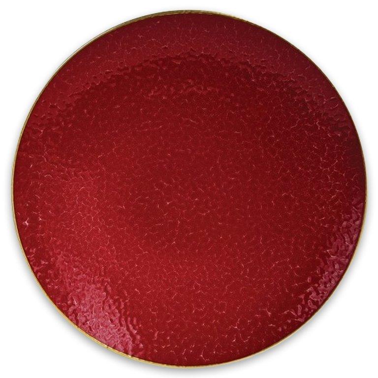 Rouge Empereur Dinner Plate