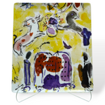 Les Vitraux D'Hadassah Marc Chagall Tray Fantai