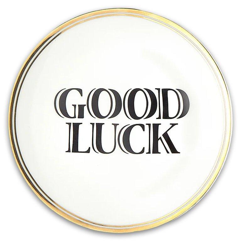 Good Luck Plate